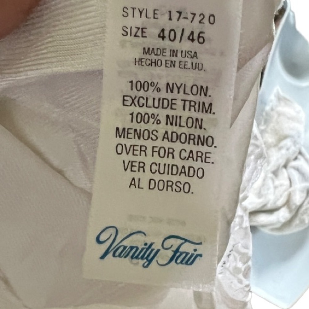 Vintage Vanity Fair Nylon‎ Chemise - Picture 5 of 5